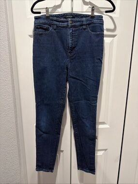 Lauren Ralph Lauren Women’s Regal Skinny Pin Stripe Jeans Size 8